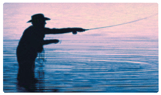 DNSEMP-C-321-BL Gone Fishing (Man) Blue